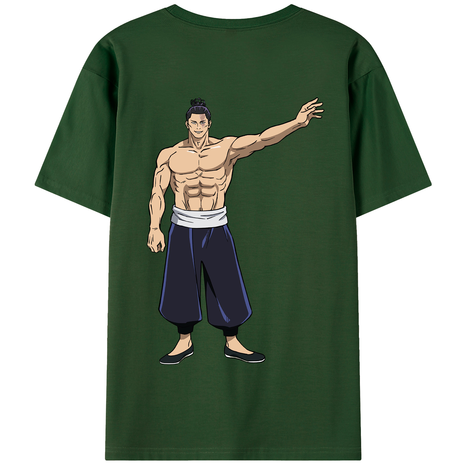（画像用） 呪術廻戦 Jujutsu Kaisen 綿100％半袖Tシャツ（背面プリント）